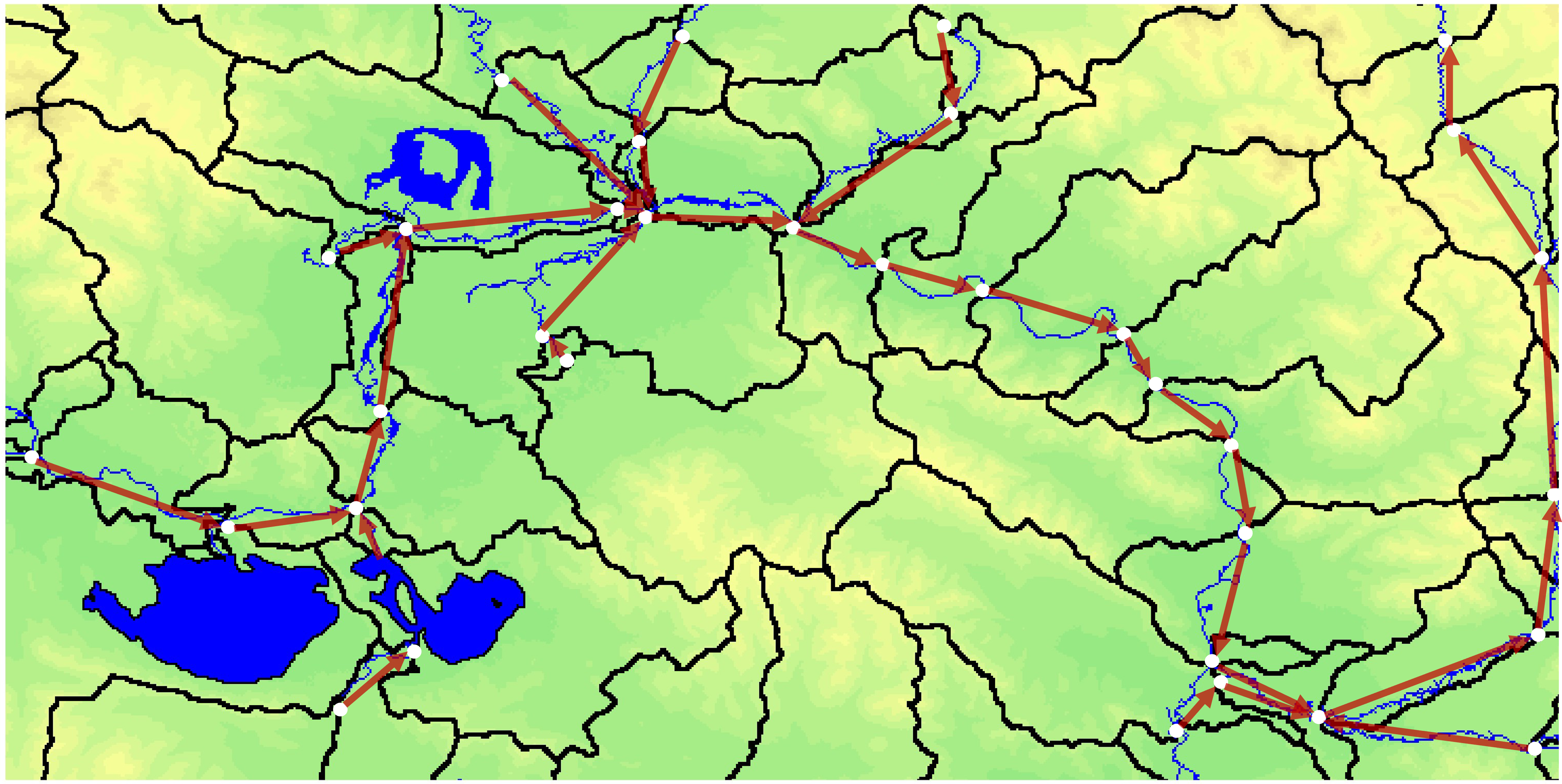 CaMa-Flood流域单元分布图.png