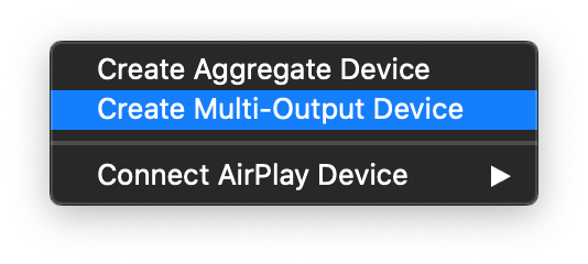 Create Multi-Output Device