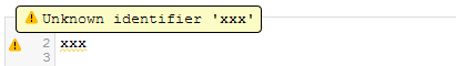 CodeMirror & Unknown Identifier