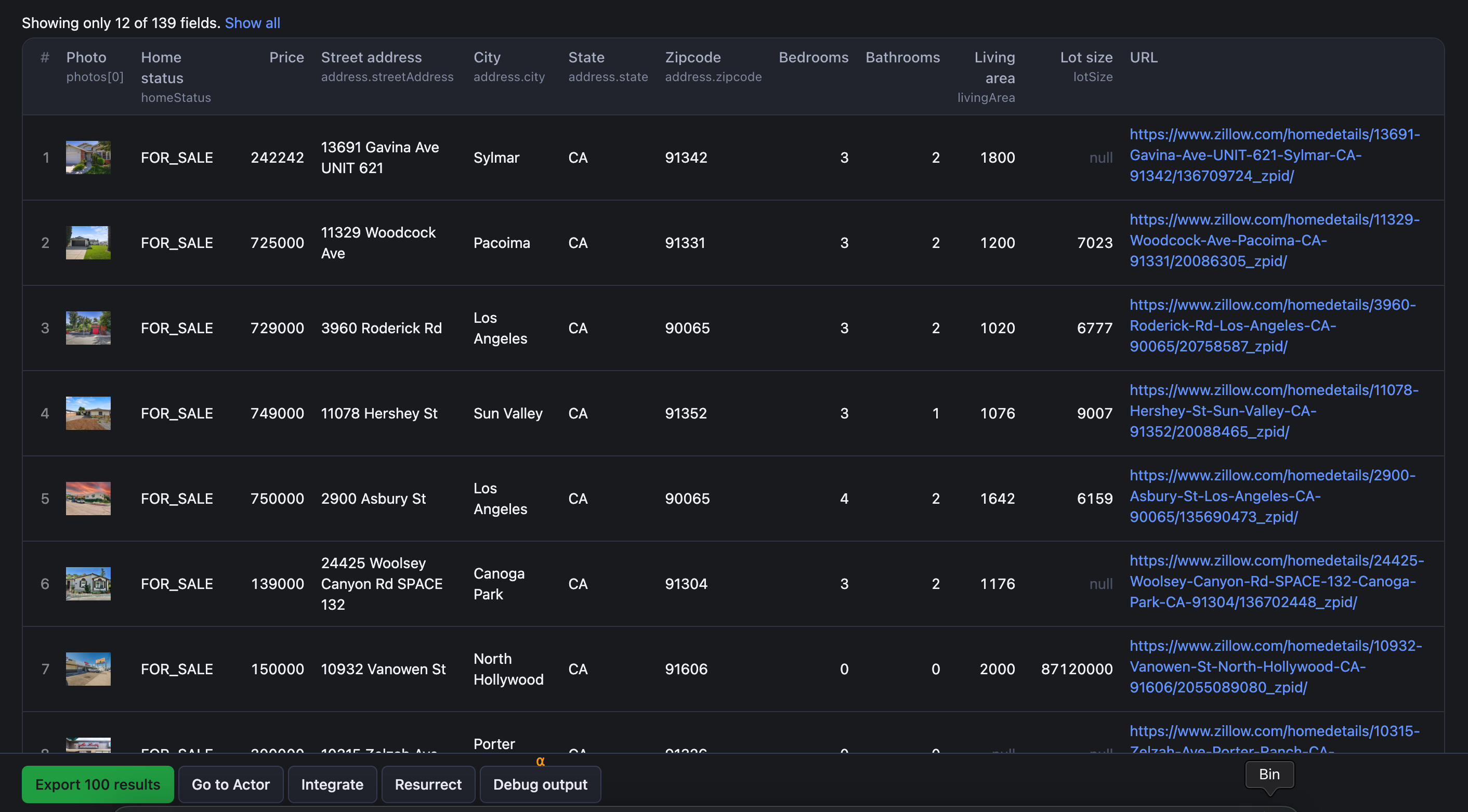 Zillow Real Estate Scraper_output.png