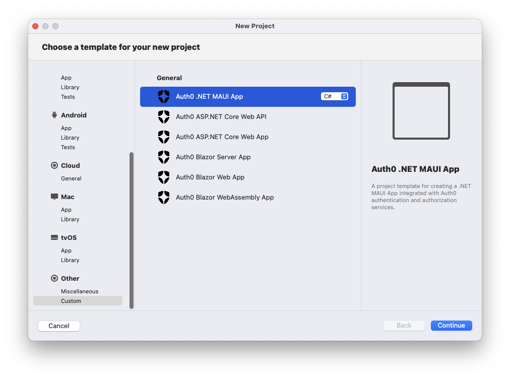 auth0-maui-app-vs-mac.png