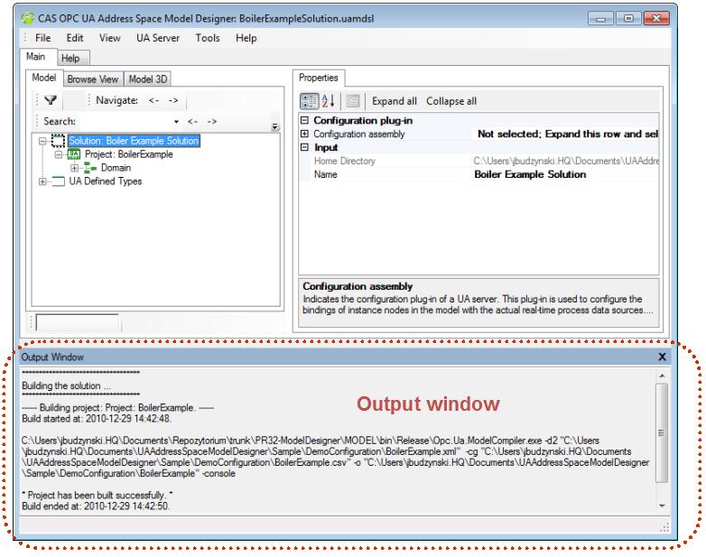 Figure 1:Output Window