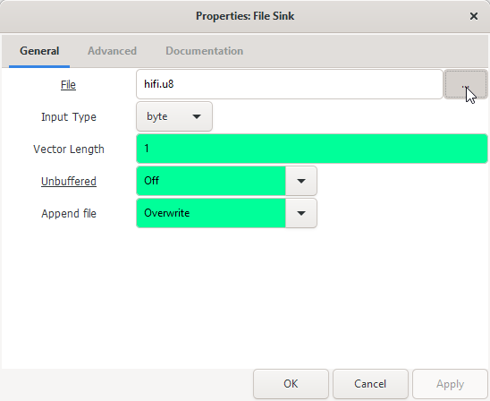 RTLSDR HiFi Output Location