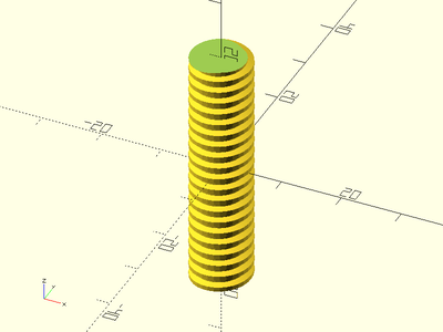 trapezoidal_threaded_rod() Example 1