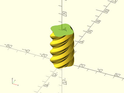 trapezoidal_threaded_rod() Example 7