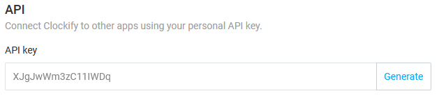 API Key